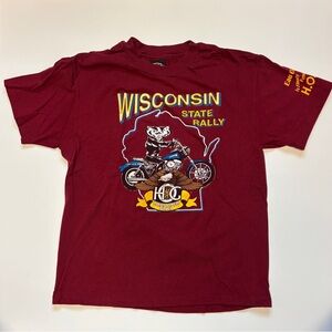 Vintage 1996 Wisconsin Harley Davidson Tee